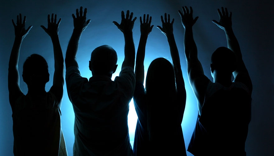 Worshippers at the cult of the webinar.