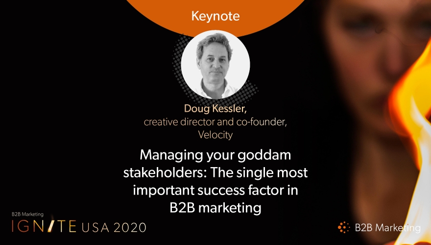 Ignite USA 2020 Keynote session: Managing your goddamn stakeholders