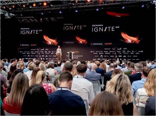 B2B Marketing Ignite main stage B2B Marketing Ignite main stage
