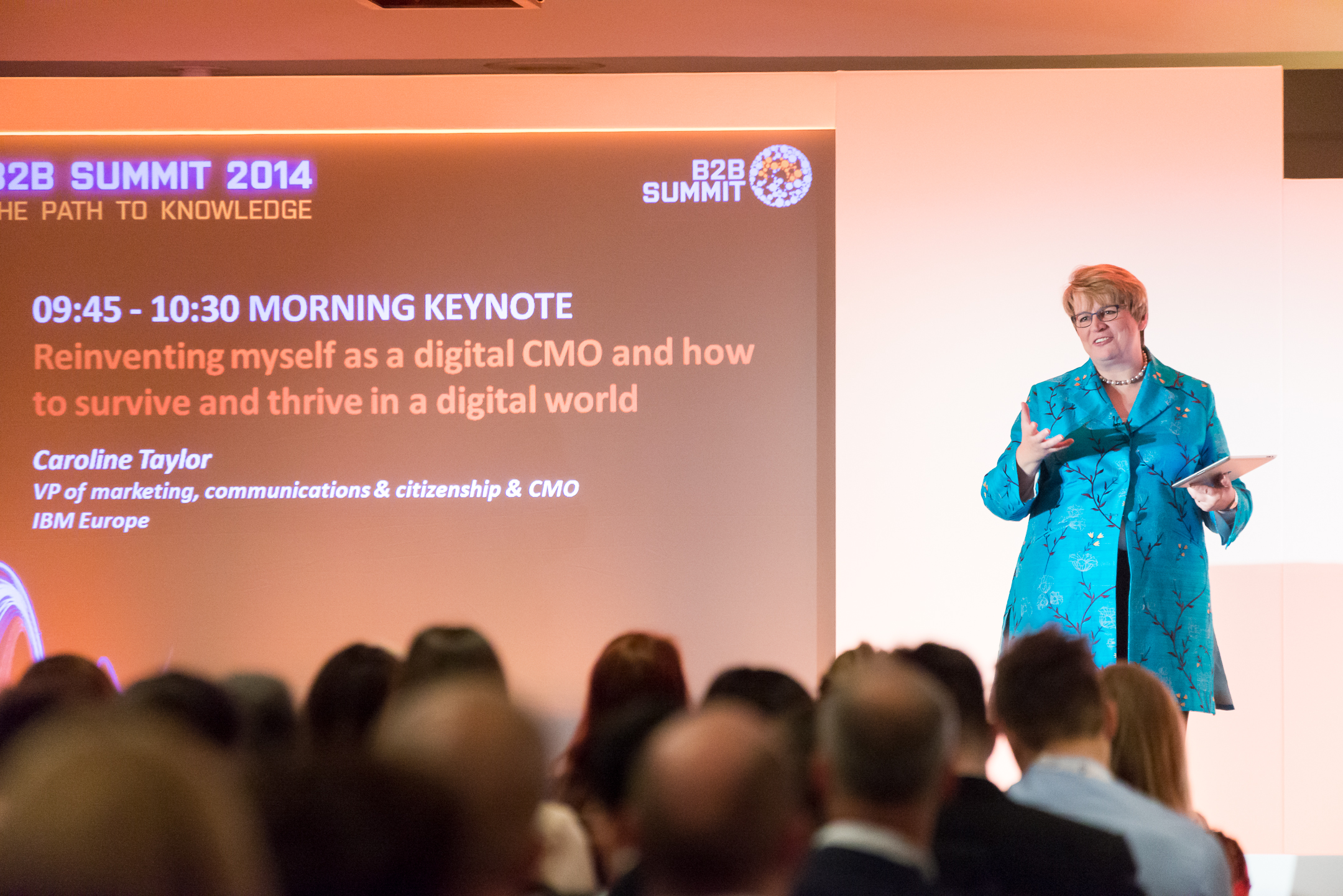 Caroline Taylor, CMO of IBM Europe
