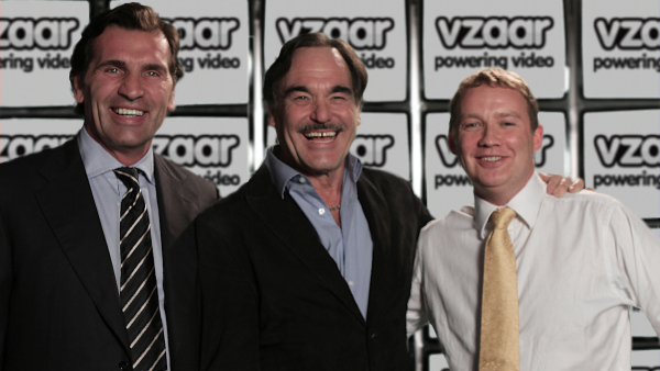 Oliver Stone and Vzaar