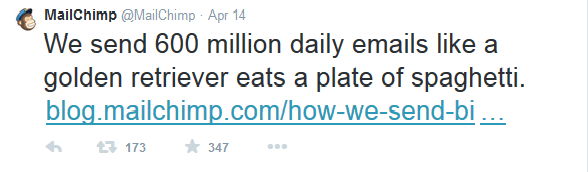 3 examples of MailChimp’s brilliant tone of voice