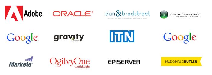 B2B Marketing media clients B2B Marketing media client logos