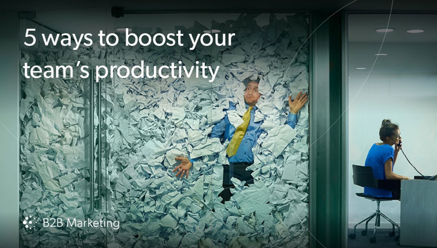 5 ways to boost your team's productivity