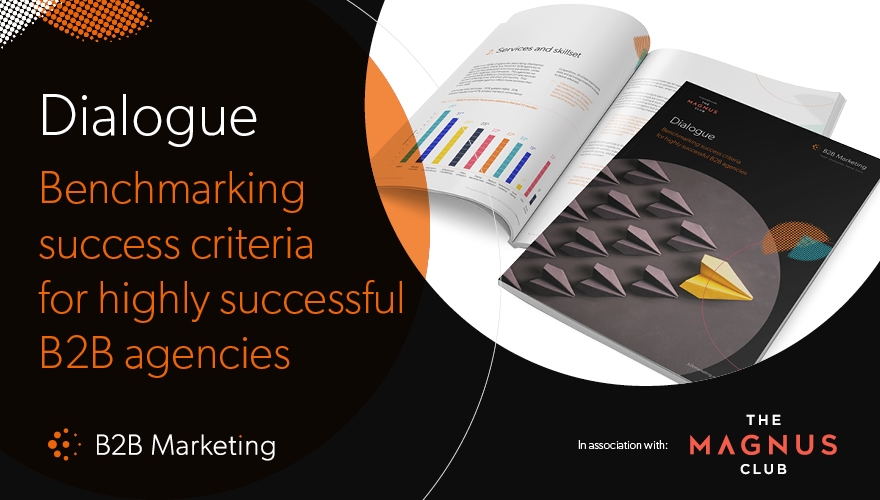 Dialogue B2B benchmarking report headline image