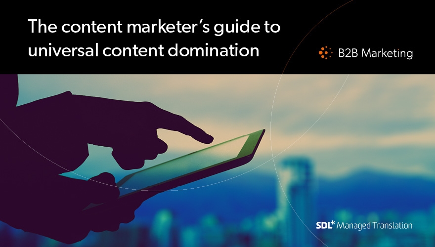 Over a quarter of marketers don’t adapt content for foreign markets image