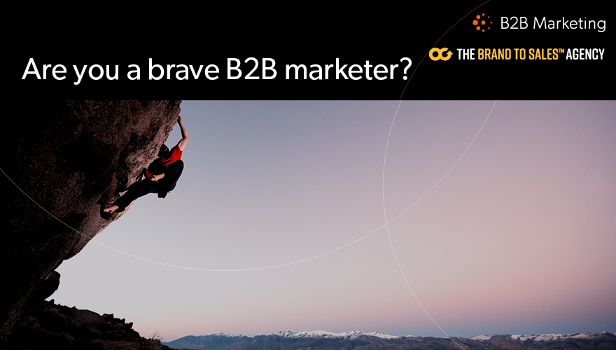 93% of B2B marketers would be braver if allowed to fail image