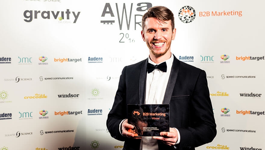 And the Award goes to... Interview with B2B marketer of the year Andy Cravos image
