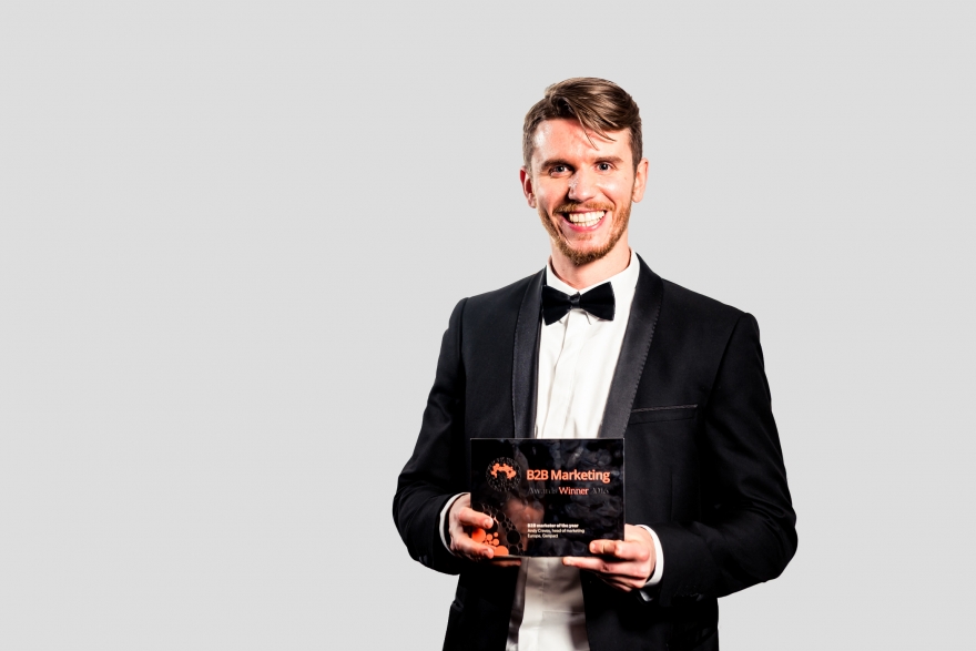 B2B Marketing marketer of the year winner 2016