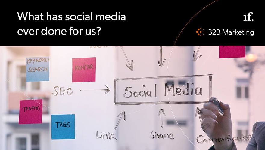 58% of B2B marketers don’t rate their ability to measure social image