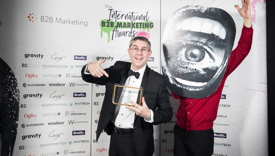 Awards case study: How Chris Harrop's commitment to sustainability and passion for British manufacturing led him to be named B2B Marketer of the Year image