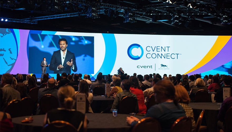 Cvent's conference brought to life with technology image