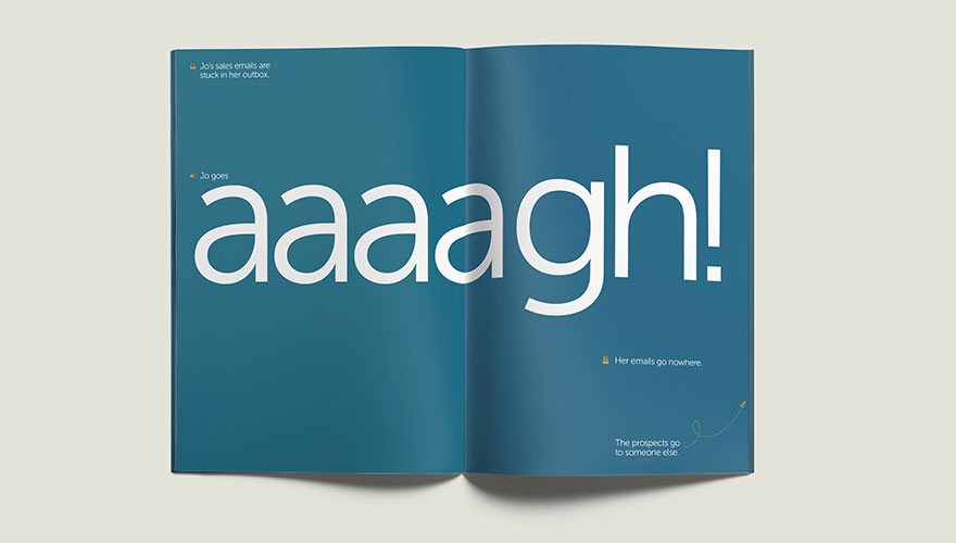 IT support company Dr Logic creates minimalist booklet to highlight credentials