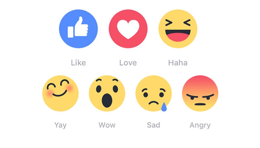 Facebook’s emoji reaction feature a flop image