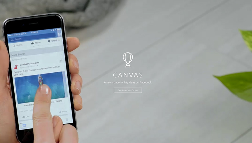 Facebook launches full-screen mobile Canvas ads
