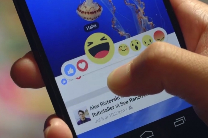 How Facebook Reactions will look