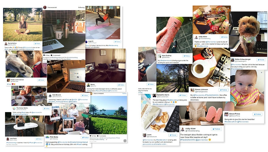 Find out how Powwownow smashed reach, engagement, and click-through targets through its 'smarter working' social media campaign image