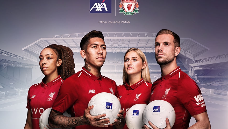 AXA becomes global insurance partner of Liverpool FC