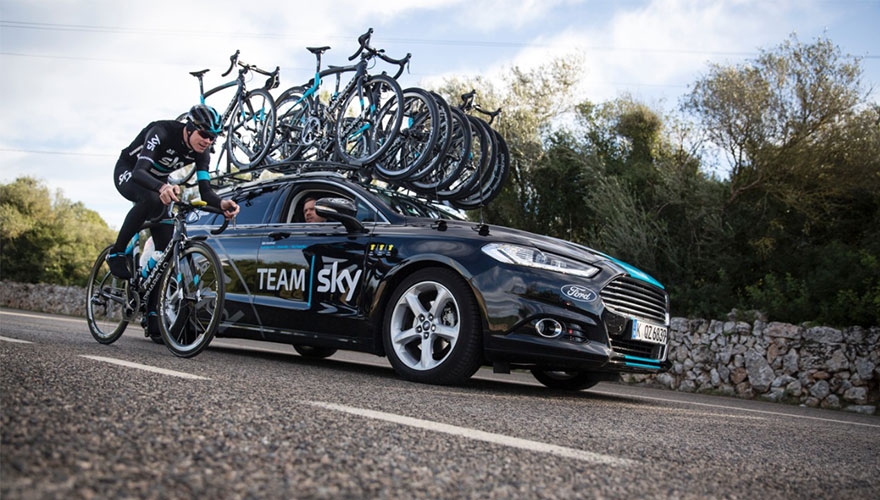 Ford partners with Team Sky