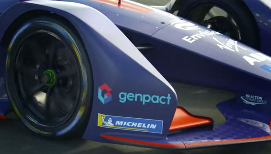 Genpact’s partnership with Formula E’s Envision Virgin Racing drives higher engagement with clients and fans image