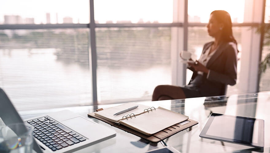 Higher percentage of female CMOs in the US than the UK image