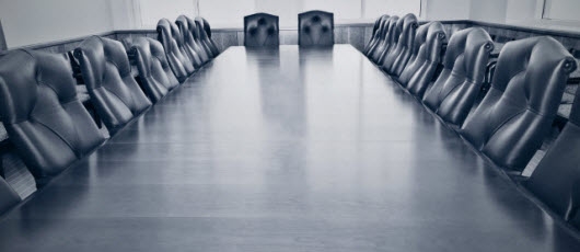 Boardroom table: How to sell a rebrand to your board