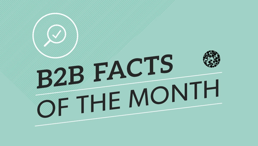 Infographic: B2B facts of the month image