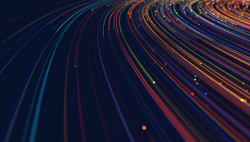 abstract circular strokes
