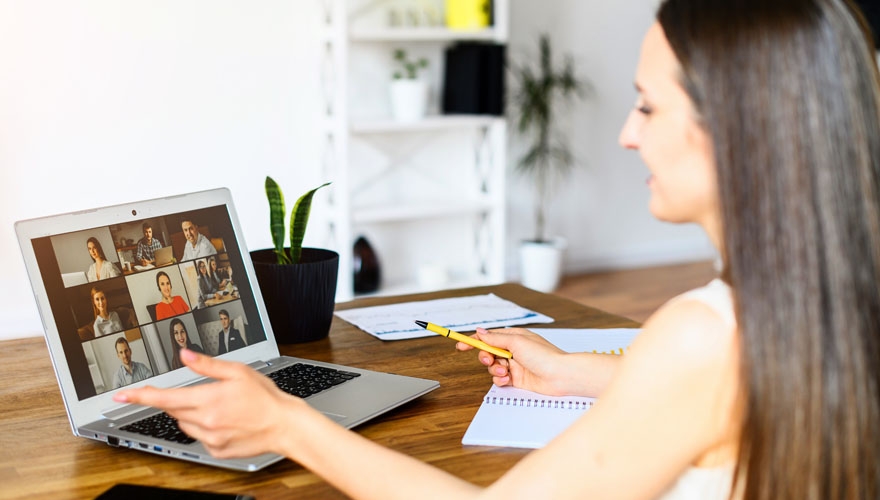 Community-based marketing over Zoom call