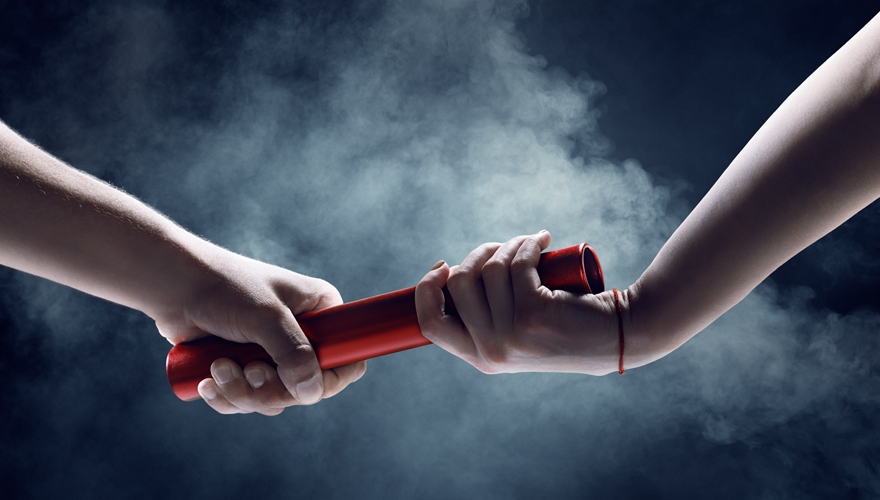 passing the baton
