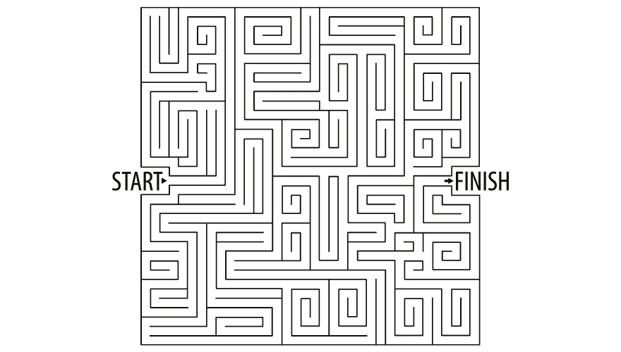 Image of a maze