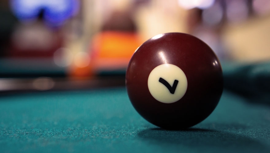 Number 7 pool ball