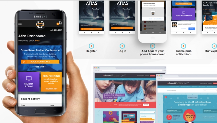 Awards case study: How Promethean increased its app registration by 437%