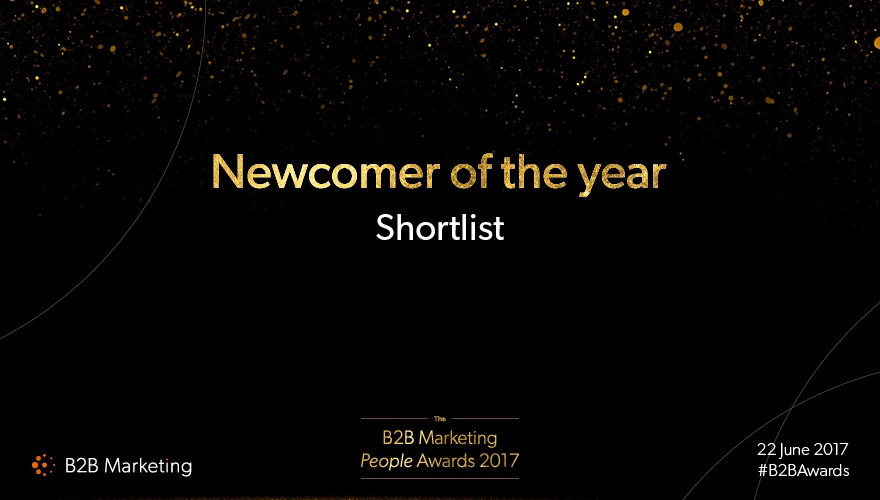 B2B Marketing’s People Awards: Meet the finalists for 'Newcomer of the year' image