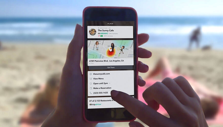 Snapchat releases new discovery tool for users to learn more about brands image