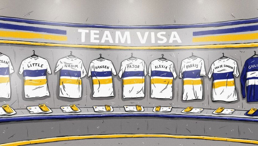 Visa pledges to match marketing spend on Men’s World Cup for women’s football image © Copa90