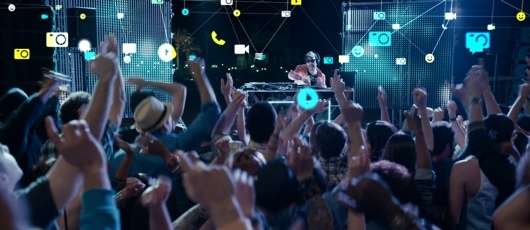 HP's ad showcases its latest technology