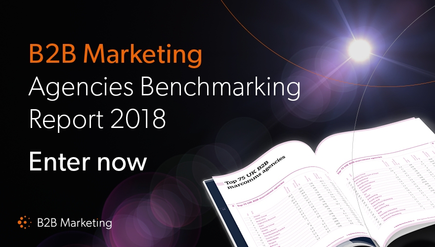 B2B Marketing launches B2B Agencies Benchmarking Report 2018 image