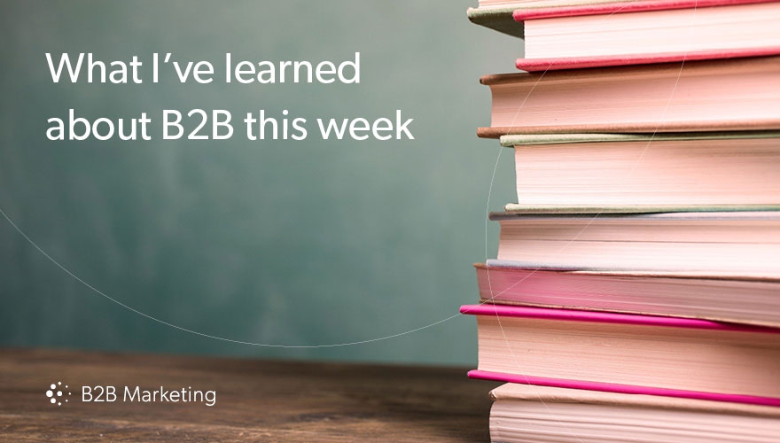 What I've learnt about B2B this week: how a cartoon spaceman explained payment providing
