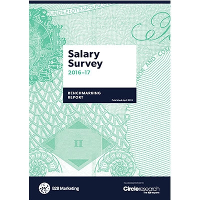 B2B Marketing Salary Survey - the results, marketers work 20% more hours than they are contracted to image