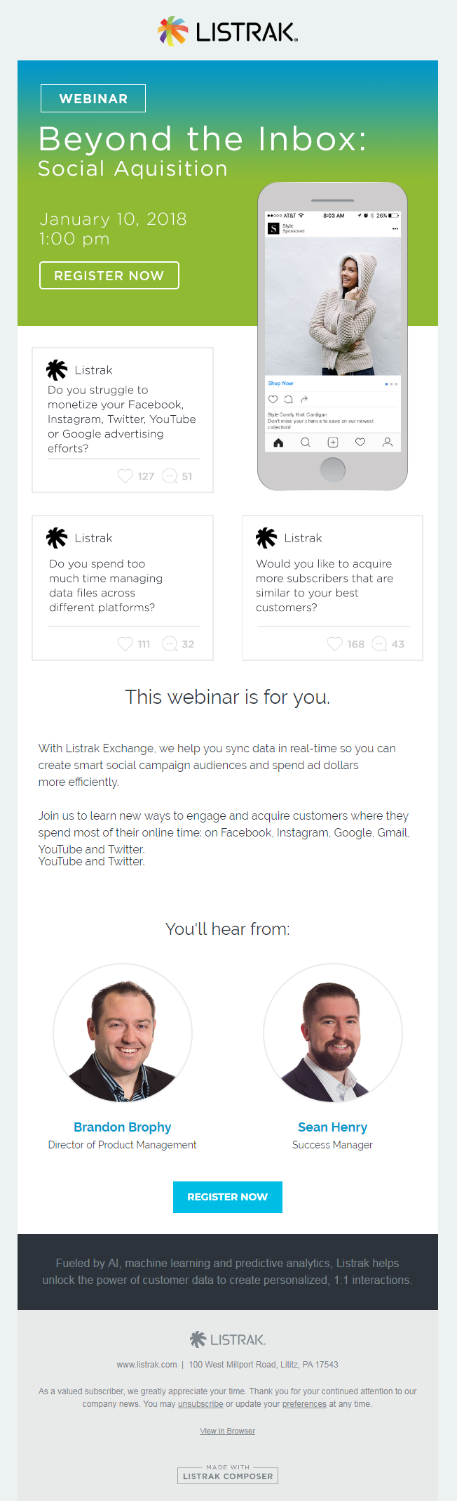Listrak email