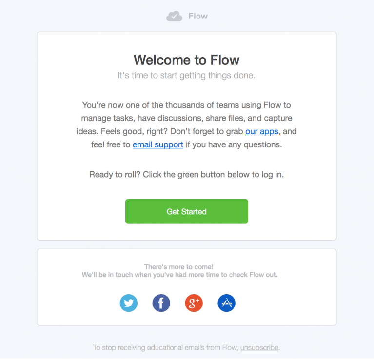 Flow screenshot