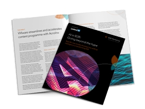 AI in B2B: Going beyond the hype AI in B2B: Going beyond the hype