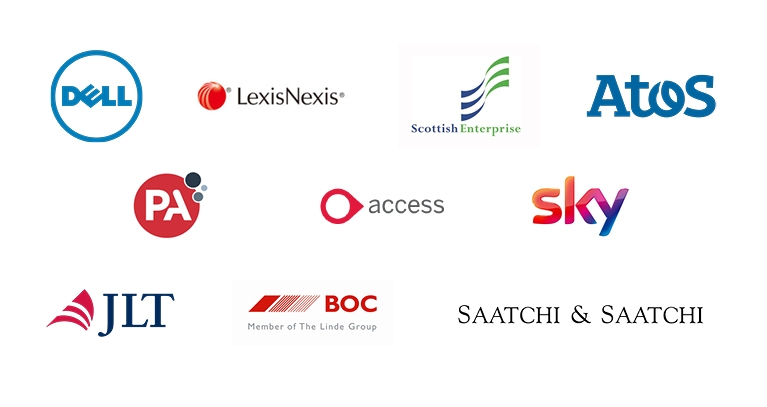 B2B Marketing enterprise client logos