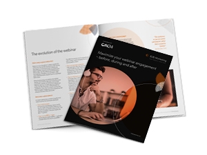 Maximizing your webinar engagement – before, during and after Maximizing your webinar engagement – before, during and after