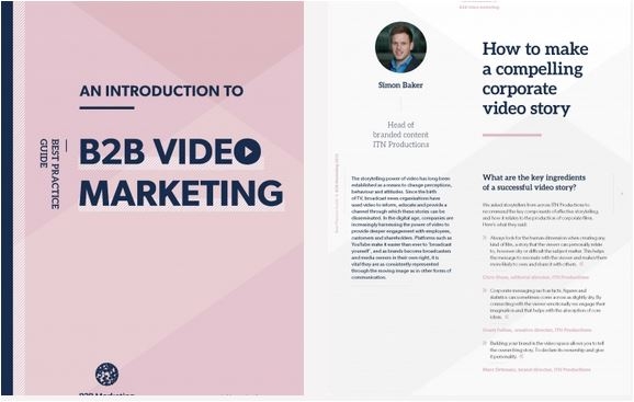 An introduction to B2B video marketing An introduction to B2B video marketing