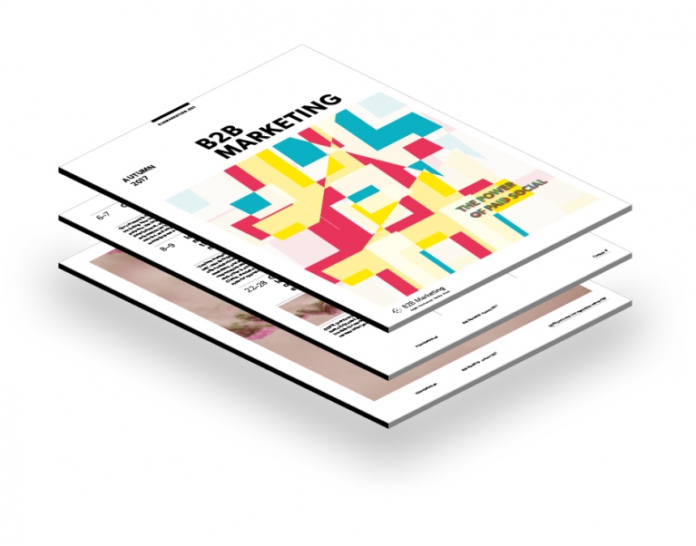 B2B Marketing magazine – Autumn 2017