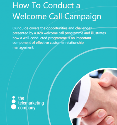 How to conduct a welcome call campaign