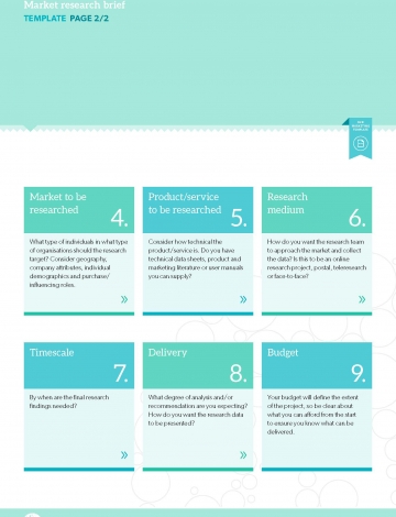 Research brief template
