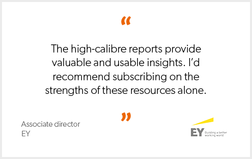 Premium member testimonial - Ernst Young Premium member testimonial - Ernst Young